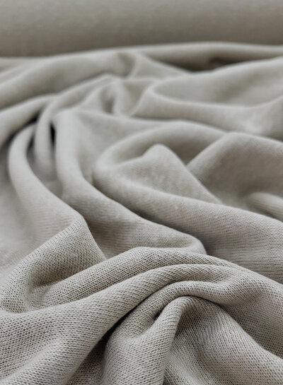 M. sand - stretchy knitted linen viscose blend