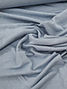 M. dusty blue - rekbare, gebreide linnen viscose mix