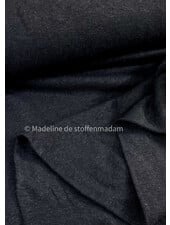 M. black - stretchy knitted linen viscose mix