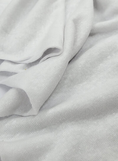 M. white - stretchy knitted linen viscose mix