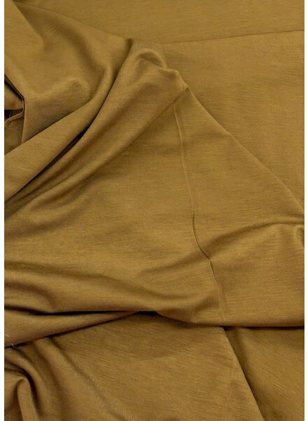 Madeline caramel bamboe tricot