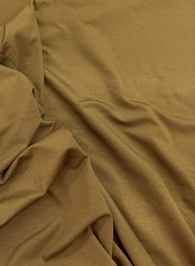 Madeline caramel bamboe tricot