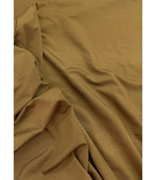 Madeline caramel bamboe tricot