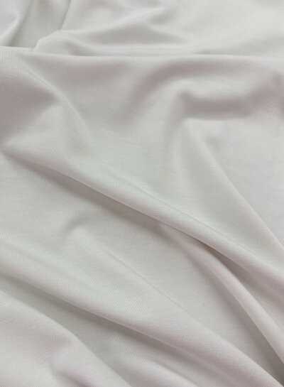 Madeline white bamboo jersey