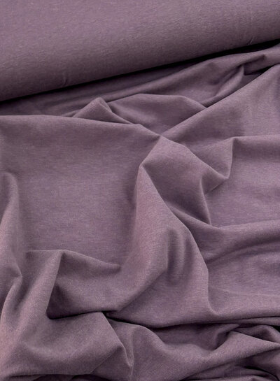Madeline dark purple - super soft bamboo jersey