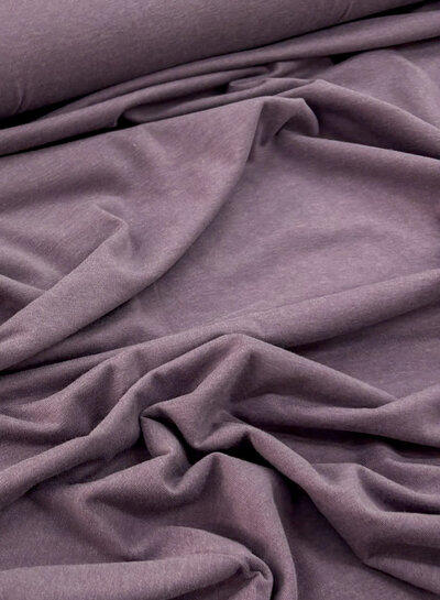 M. dark purple - super soft bamboo jersey