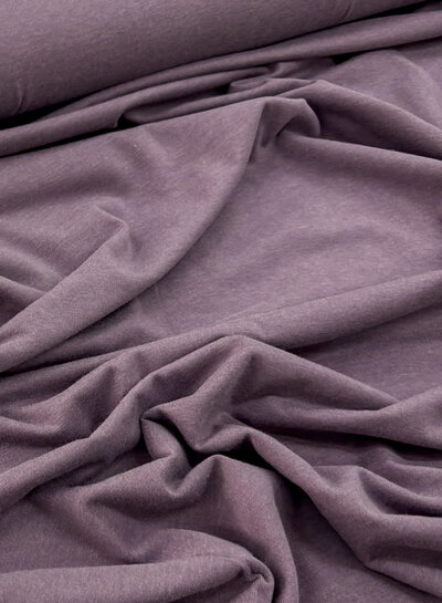 Madeline dark purple - super soft bamboo jersey
