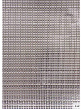 Katia fabrics isothermische stof - aluminium 70 cm breed