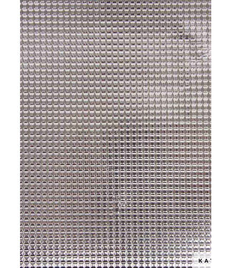 Katia fabrics isothermische stof - aluminium 70 cm breed