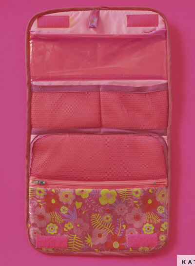 katia laminated cotton Tropical fuchsia