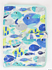 katia laminated cotton tropical neon sea