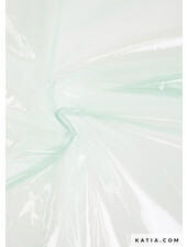 Katia fabrics mint transparent PVC