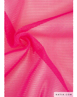 katia neon roze- sportmesh voor tassen