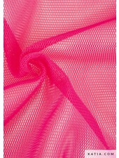 katia neon roze- sportmesh voor tassen