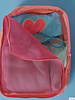 katia neon pink- sports mesh for bags