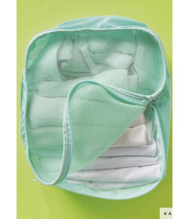 Katia fabrics mint - sportmesh voor tassen