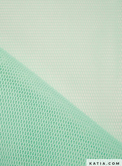 Katia fabrics mint - sports mesh for bags