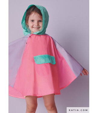 Katia fabrics neon roze - polyripstop wind- en waterdicht