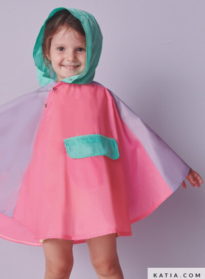 Katia fabrics neon roze - polyripstop wind- en waterdicht