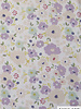 Katia fabrics lilac flowers - cotton poplin light