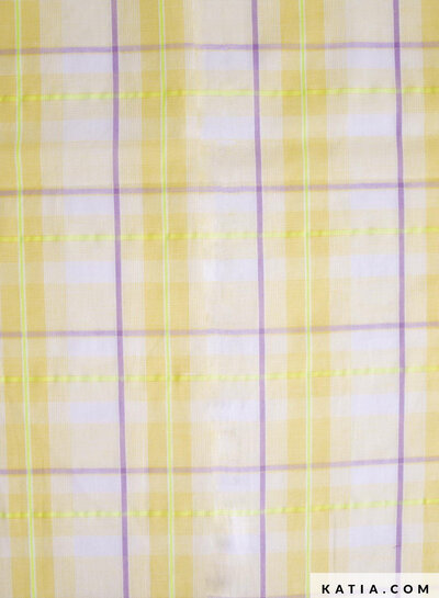 Katia fabrics neon & yellow - cotton voile