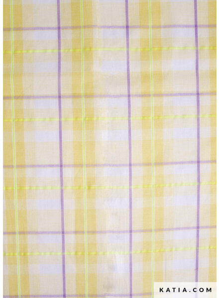 Katia fabrics neon & yellow - cotton voile