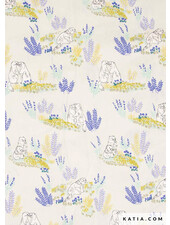 Katia fabrics marmot provence - cotton