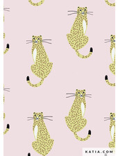 Katia fabrics wild leopards - katoen