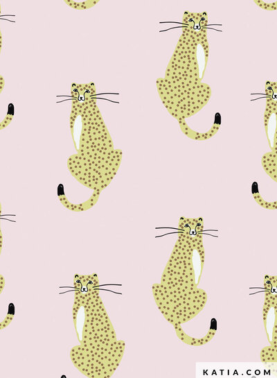 Katia fabrics wild leopards - cotton