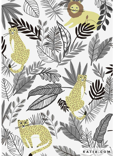 Katia fabrics really wild - jersey