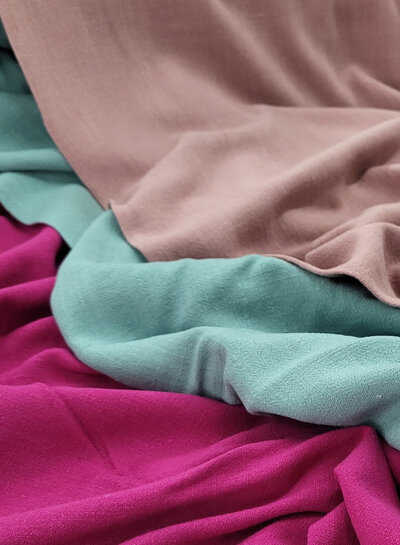 M. old pink - supple linen viscose mix