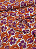 M. flowers Hermès orange - poplin viscose