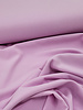 M. lilac pink crepe - viscose mix with light stretch