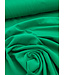 grasgroene crêpe - viscose mix met lichte stretch