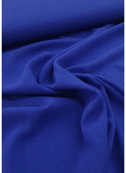cobalt - supple linen viscose mix
