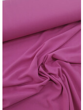 M. fuchsia pink crepe - viscose mix with light stretch