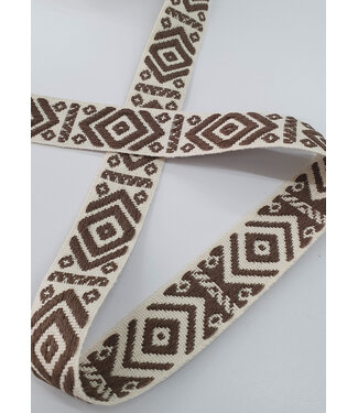 M. trendy bag strap mocha - 40 mm