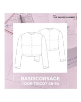 The Fashion Basement Basiscorsage voor TRICOT TFB - basispatroon 48-64