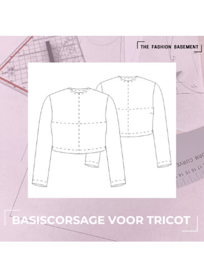 The Fashion Basement Basic corsage for TRICOT TFB - basic pattern 34-46