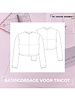 The Fashion Basement Basiscorsage voor TRICOT TFB - basispatroon 34-46