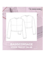 The Fashion Basement Basiscorsage voor TRICOT TFB - basispatroon 34-46