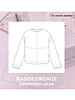 The Fashion Basement Basis corsage OVERSIZED pasvorm TFB - basispatroon 48-64