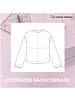 The Fashion Basement Basic corsage OVERSIZED fit TFB - basic pattern 34-46