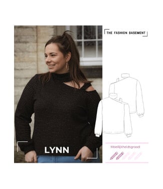 The Fashion Basement Lynn sweater - TFB model pattern