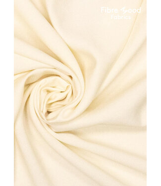 Fibremood Dallas - ecru geweven viscose met tencel finish