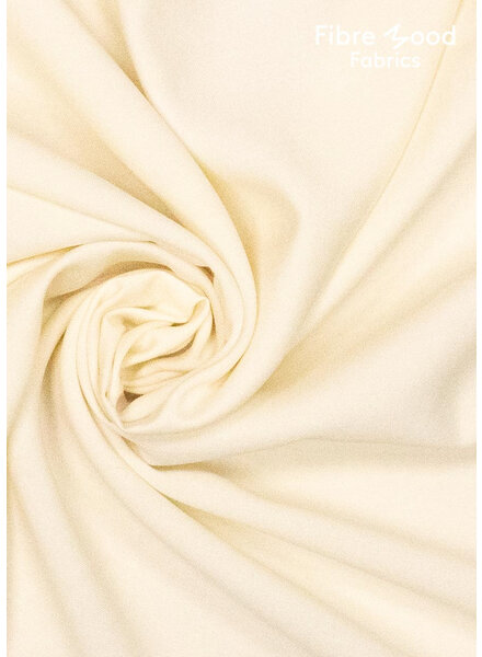 Fibremood Dallas - ecru geweven viscose met tencel finish