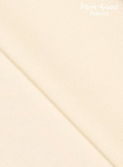 Fibremood Dallas - ecru woven viscose with tencel finish