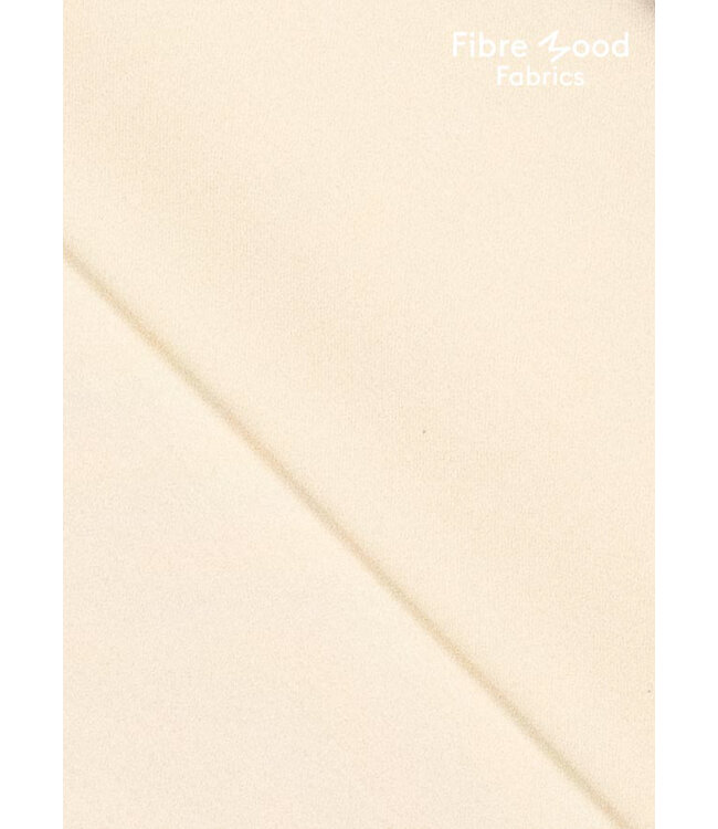 Fibremood Dallas - ecru geweven viscose met tencel finish