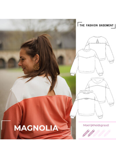 The Fashion Basement Magnolia trui - TFB modelpatroon