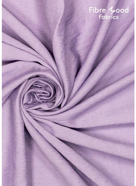 Fibremood Malia - lilac jacquard stripes viscose mix